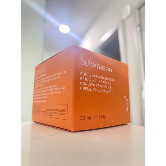 NEW Sulwhasoo Concentrated Ginseng Rejuvenating Cream for Anti-Aging 30mL - Picture 4 of 6